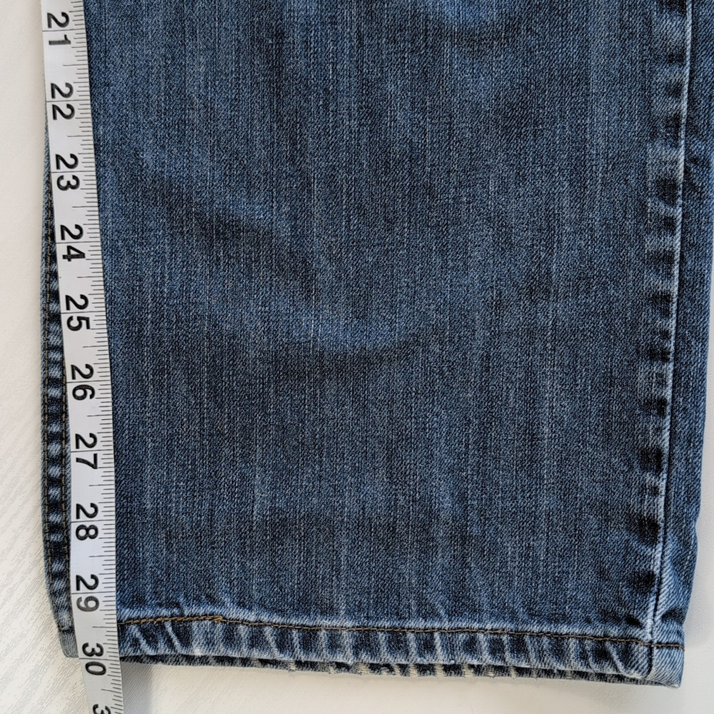 Eddie Bauer Straight Leg Jeans Men 34x30 Blue Denim Original Fit 100% Cotton - Picture 13 of 16